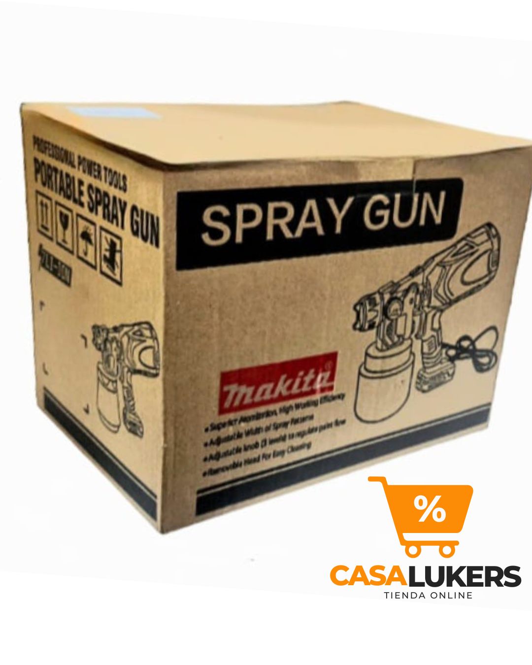 Pistola Para Pintar Recargable 36 Vts